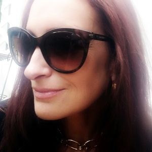 Giorgio Armani Oversized Cat Sunnies-New w/o Tags